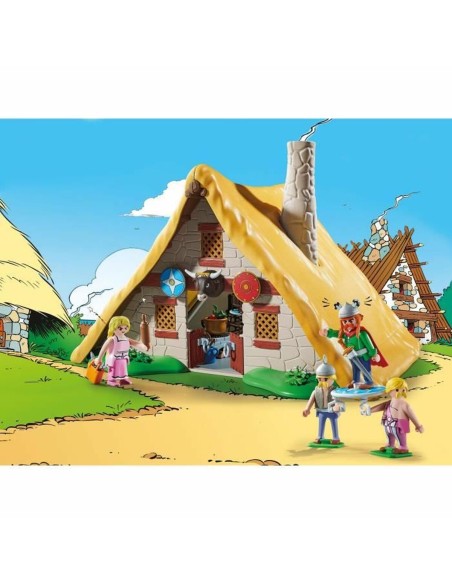 Playset   Playmobil Astérix: The hut of Abraracourcix 70932         110 Pieces  