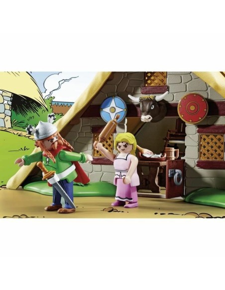 Playset   Playmobil Astérix: The hut of Abraracourcix 70932         110 Pieces  
