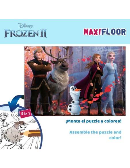 Child's Puzzle Frozen Double-sided 4-in-1 48 Pieces 35 x 1,5 x 25 cm (6 Units)
