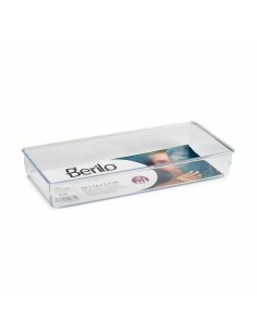 Multi-Purpose Organiser Berilo CH99113 Transparent Plastic 15,5 x 5,5 x 34,5 cm Multi-use (36 Units) 2