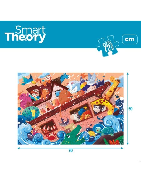 Puzzle Colorbaby Noah's Ark 72 Pieces 90 x 60 cm (6 Units)