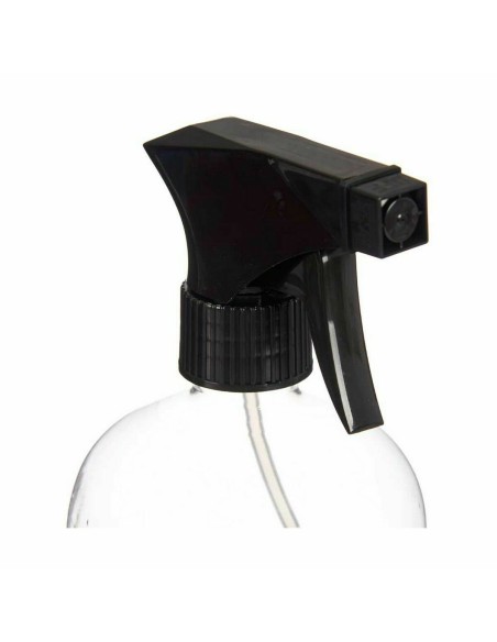 Atomiser Bottle Berilo SE1325 Black Transparent Plastic 1 L (12 Units)