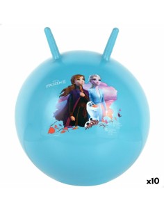 Jumping Ball Frozen Ø 45 cm Blue (10 Units)