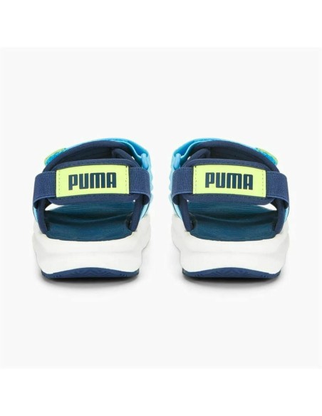 Flip Flops for Children Puma Evolve Blue Water