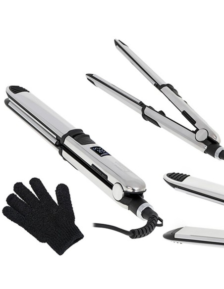 Hair Straightener Adler CR 2320 Black Silver Steel 500 W 55 W