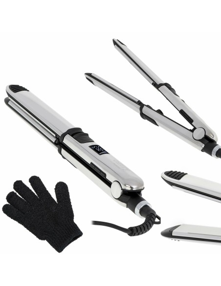 Hair Straightener Adler CR 2320 Black Silver Steel 500 W 55 W