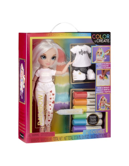 Doll Rainbow High Color & Create 22 cm
