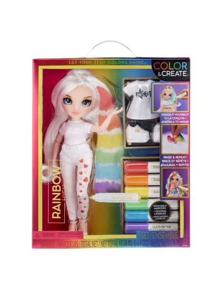 Doll Rainbow High Color & Create 22 cm