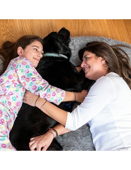 Human Dog Bed XXL InnovaGoods Grey