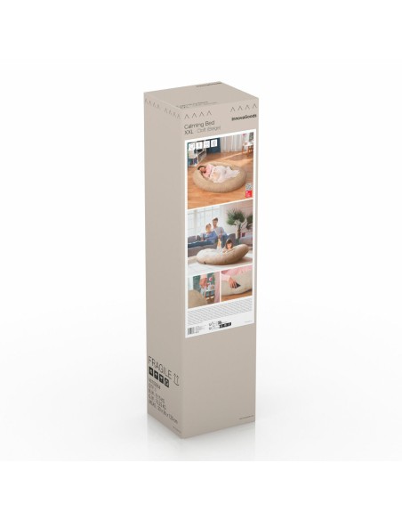 Human Dog Bed XXL InnovaGoods Beige