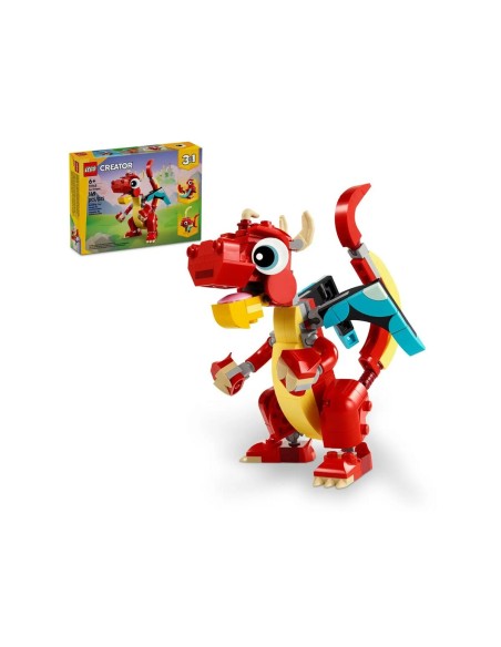 Construction set Lego 31145 DRAGÓN ROJO Multicolour 149 Pieces