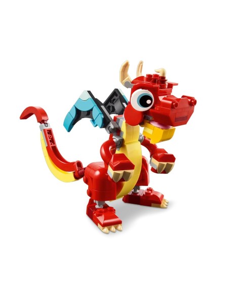 Construction set Lego 31145 DRAGÓN ROJO Multicolour 149 Pieces