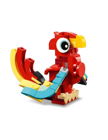 Construction set Lego 31145 DRAGÓN ROJO Multicolour 149 Pieces