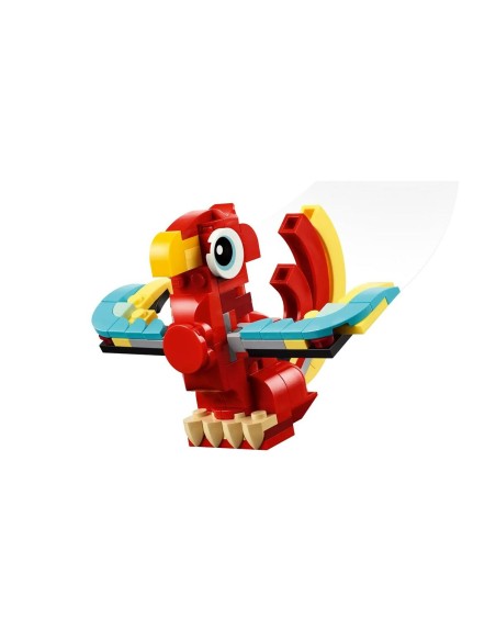 Construction set Lego 31145 DRAGÓN ROJO Multicolour 149 Pieces
