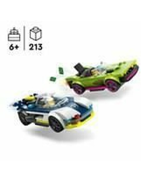Playset Lego 60415 Police Car and Power Sport Car
