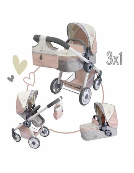 Doll Stroller Decuevas Funny Foldable 3-in-1 41 x 62 x 70 cm