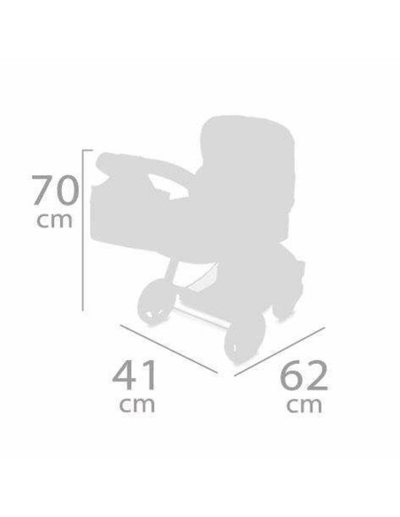 Doll Stroller Decuevas Funny Foldable 3-in-1 41 x 62 x 70 cm
