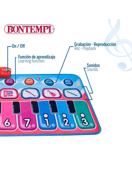Educational Learning Piano Bontempi
