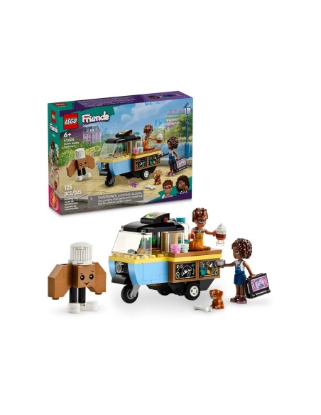 Construction set Lego Carro de Comida de Panadería Móvil Multicolour 125 Pieces