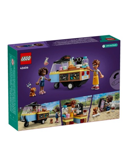 Construction set Lego Carro de Comida de Panadería Móvil Multicolour 125 Pieces
