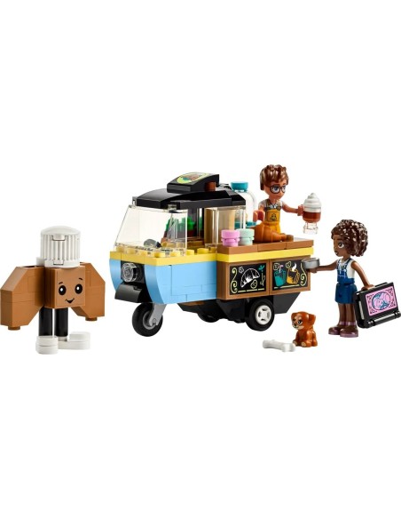Construction set Lego Carro de Comida de Panadería Móvil Multicolour 125 Pieces