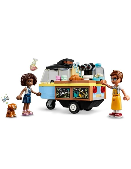 Construction set Lego Carro de Comida de Panadería Móvil Multicolour 125 Pieces