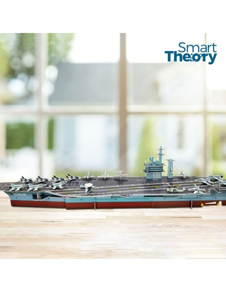 3D Puzzle Colorbaby Nimitz Aircraft carrier 67 Pieces 77 x 18 x 20 cm (6 Units)