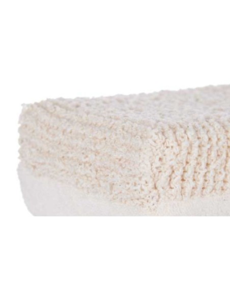 Body Sponge Berilo B7081-7 White Beige 14 x 5 x 9 cm (24 Units)