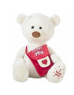 Fluffy toy Bear 55 cm White
