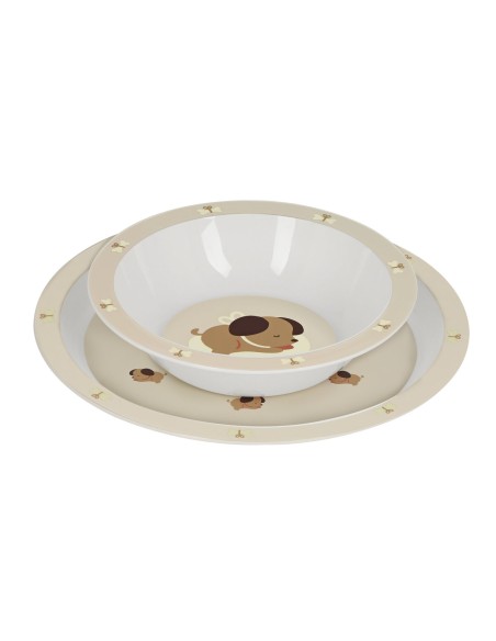 Dinnerware Set Safta Puppy 22.5 x 26 x 5.5 cm (4 Pieces)