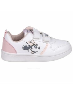Sports Shoes for Kids Minnie Mouse Velcro White