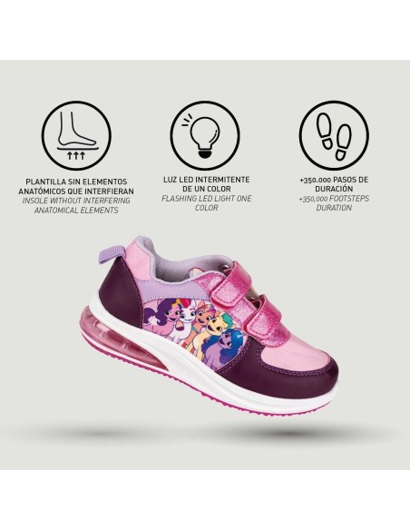 LED Trainers My Little Pony Velcro Pink