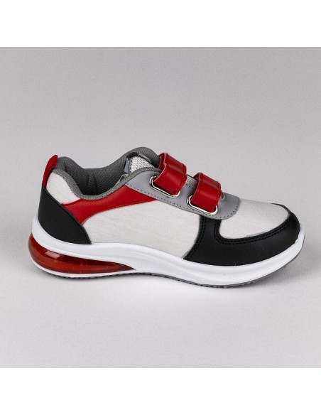 LED Trainers The Avengers Velcro Black
