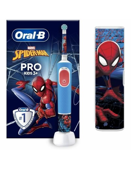 Electric Toothbrush Oral-B D100 KIDS Blue Multicolour