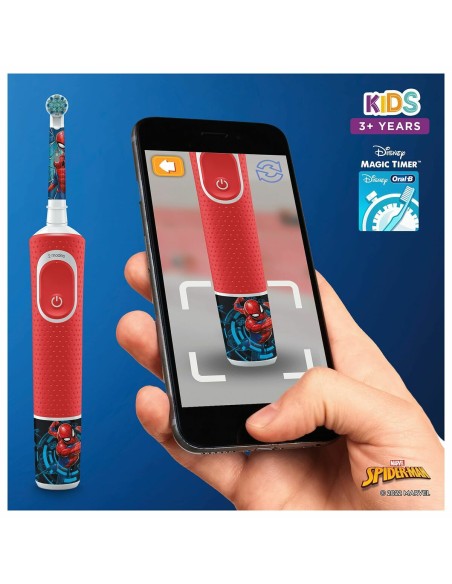 Electric Toothbrush Oral-B D100 KIDS Blue Multicolour