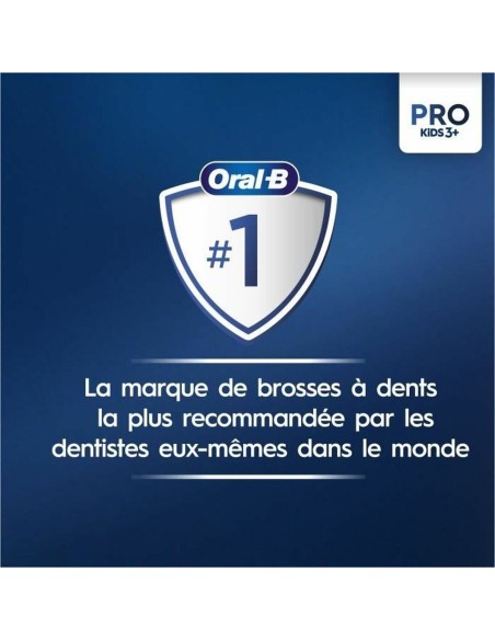 Electric Toothbrush Oral-B D100 KIDS Blue Multicolour