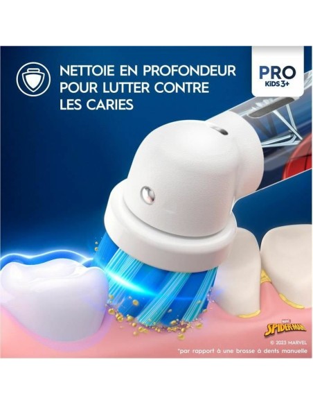 Electric Toothbrush Oral-B D100 KIDS Blue Multicolour