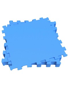 Child's Puzzle Aktive Blue 9 Pieces Eva Rubber 50 x 0,4 x 50 cm (4 Units) 2