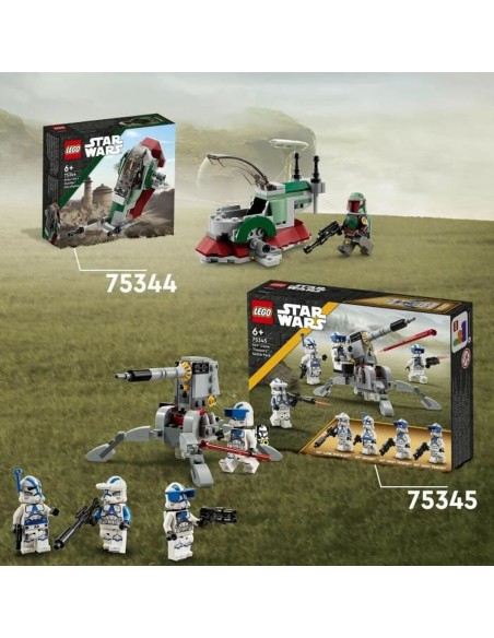 Construction set Lego Star Wars 75345 Fighting Pack of the Troopers Clone of the 501st Legion