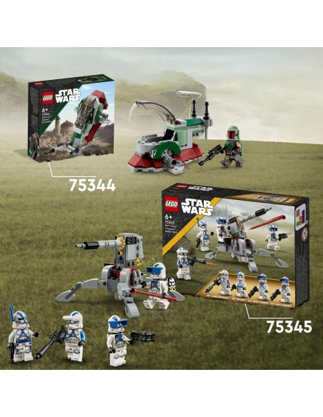 Construction set Lego Star Wars 75345 Fighting Pack of the Troopers Clone of the 501st Legion