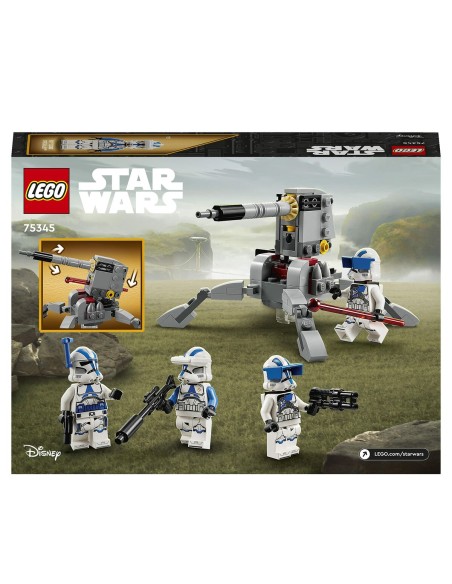 Construction set Lego Star Wars 75345 Fighting Pack of the Troopers Clone of the 501st Legion