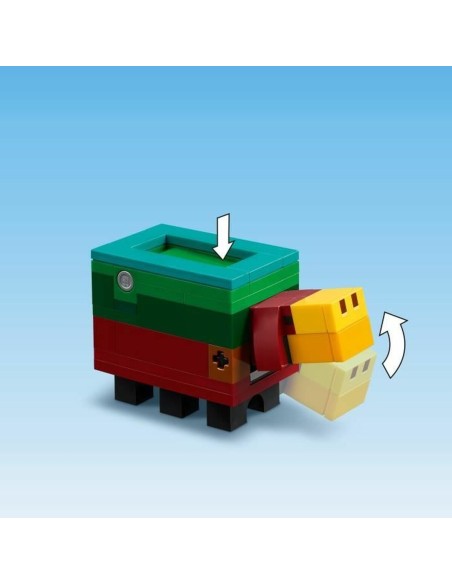 Construction set Lego Minecraft Multicolour