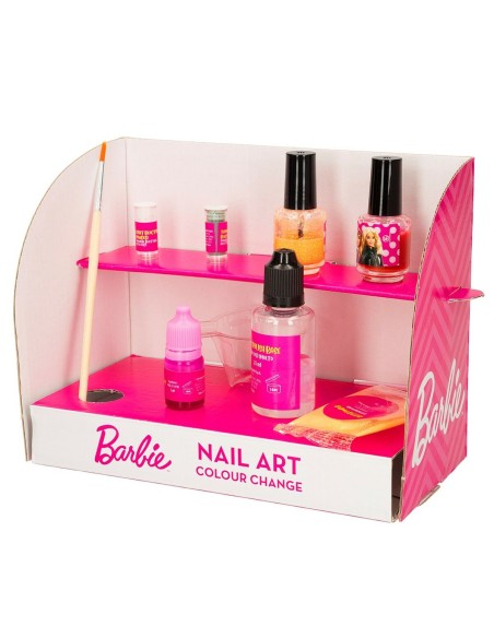 Kit to create Makeup Barbie Studio Color Change Nail polish 15 Pieces