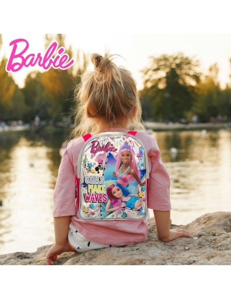 Creative Modelling Clay Game Barbie Fashion Rucksack 14 Pieces 600 g