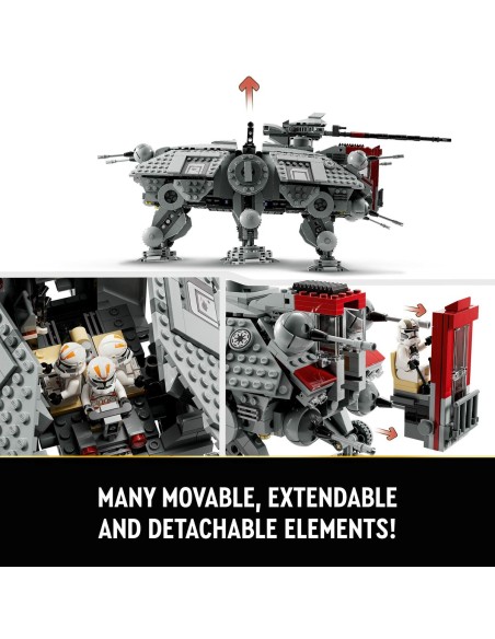 Playset   Lego Star Wars 75337 AT-TE Walker         1082 Pieces  