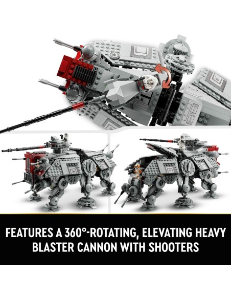 Playset   Lego Star Wars 75337 AT-TE Walker         1082 Pieces  