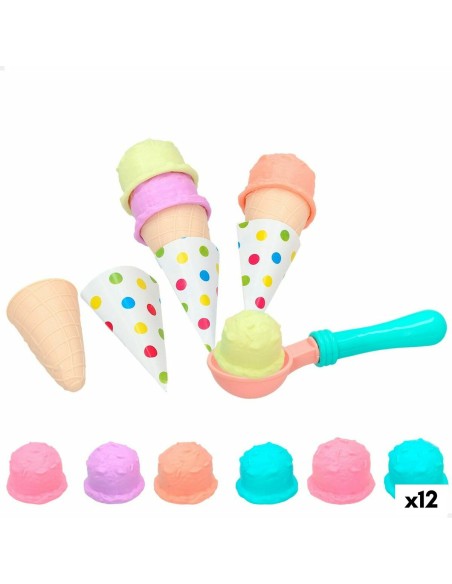 Toy Food Set Colorbaby Ice cream 17 Pieces (12 Units)