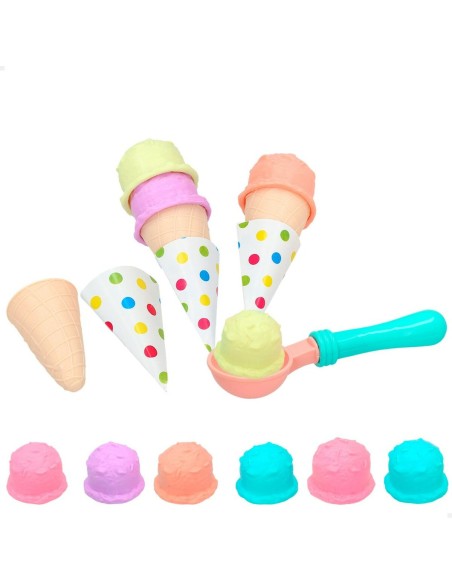 Toy Food Set Colorbaby Ice cream 17 Pieces (12 Units)
