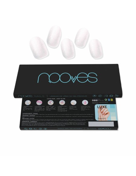 Gel Nail Foils Nooves White pearl (20 Units)