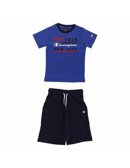 Children's Sports Outfit Champion Blue 2 Pieces